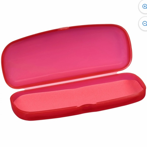 NWT RED EYEGLASS CASE - Picture 2 of 2